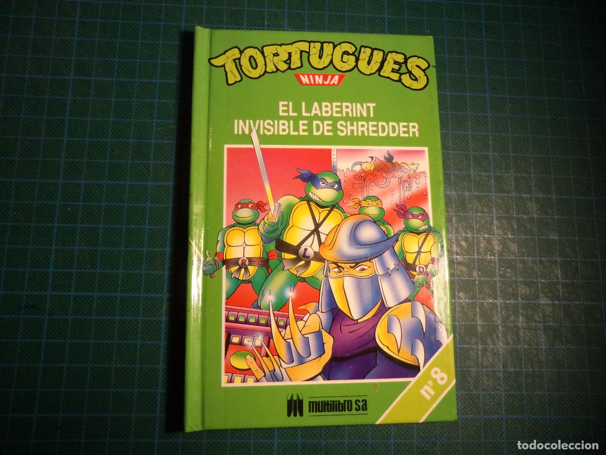 Libros de segunda mano: Tortugues Ninja. N&ordm; 8. Multilibro. El laberint invisible de Shredder. - Foto 1
