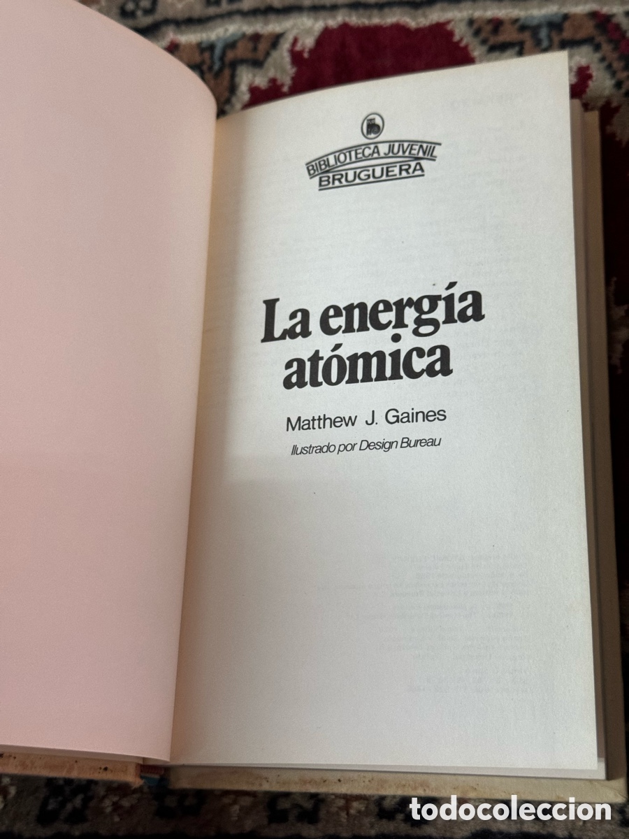 Libros de segunda mano: La energ&iacute;a at&oacute;mica Matthew Gaines - Foto 3