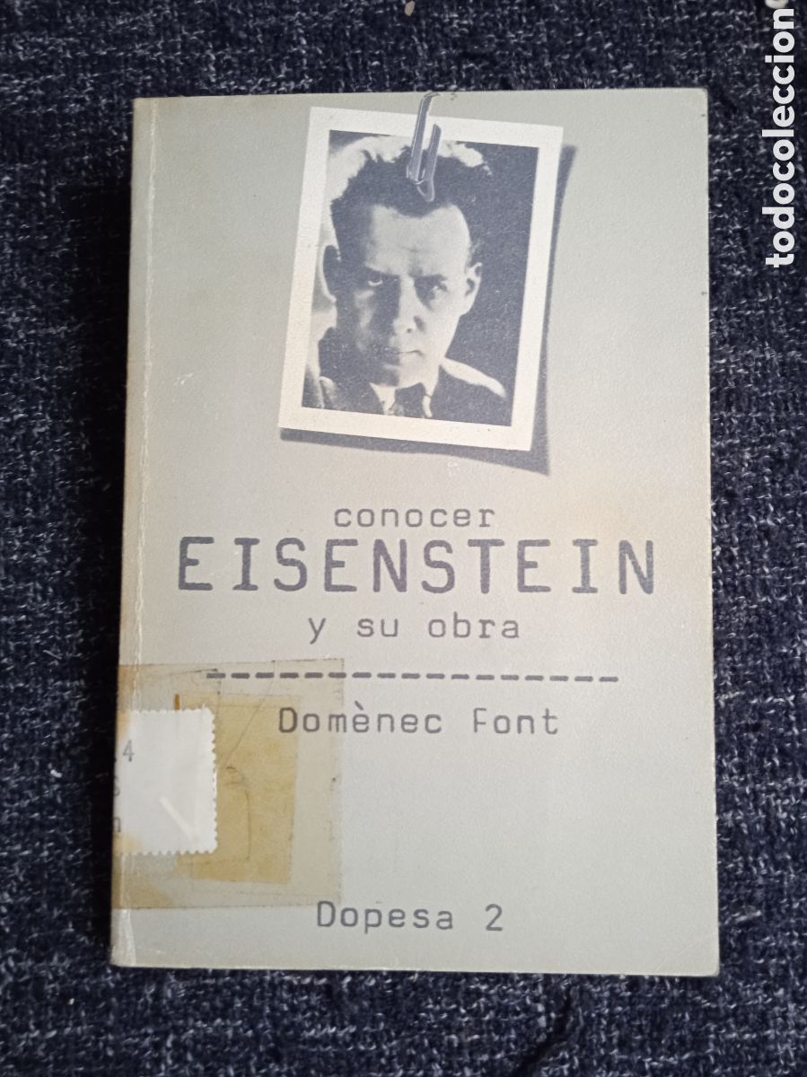 Libros de segunda mano: CONOCER EISENSTEIN Y SU OBRA. DOM&Egrave;NEC FONT - Foto 1