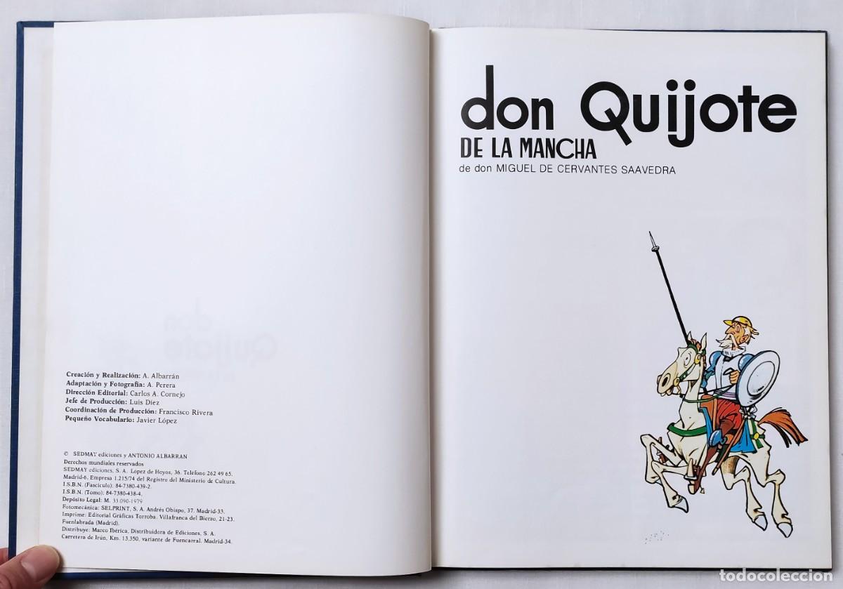 Libros de segunda mano: DON QUIJOTE DE LA MANCHA. EDICI&Oacute;N ADAPTADA ILUSTRADA. - Foto 2