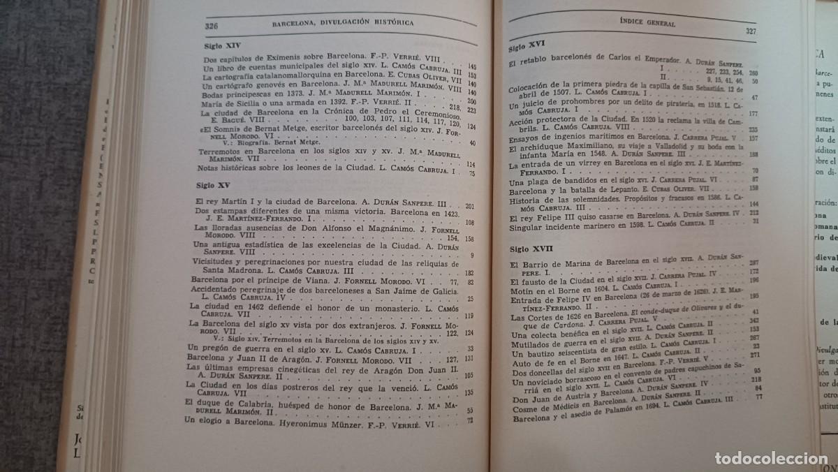 Libros de segunda mano: Divulgaci&oacute;n historica de barcelona - Foto 7