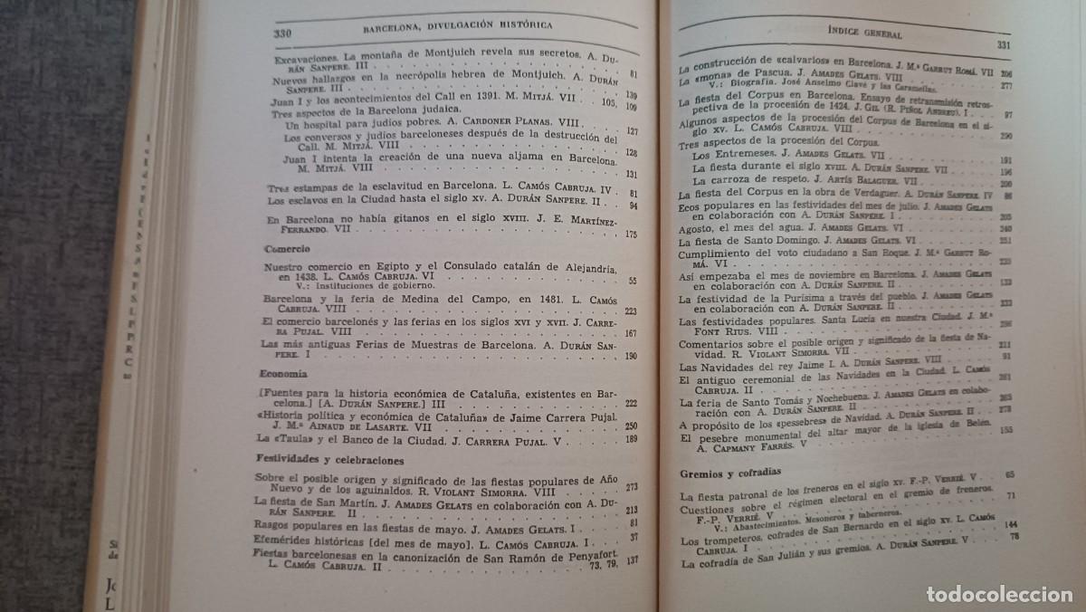 Libros de segunda mano: Divulgaci&oacute;n historica de barcelona - Foto 9
