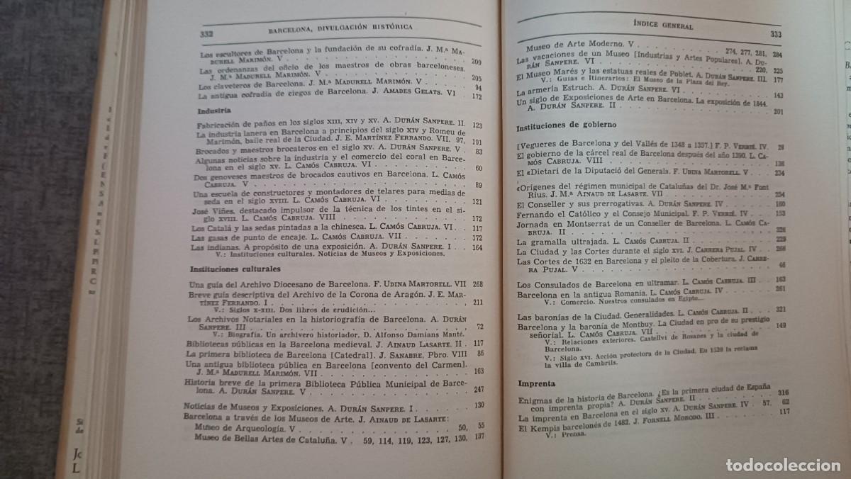 Libros de segunda mano: Divulgaci&oacute;n historica de barcelona - Foto 10