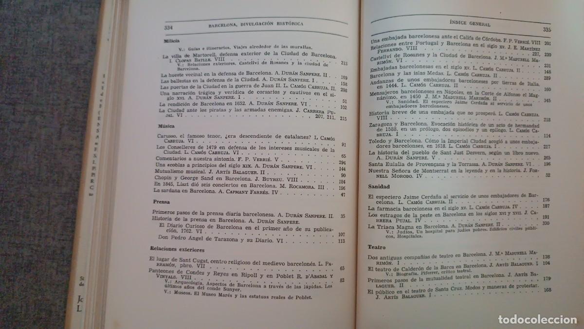 Libros de segunda mano: Divulgaci&oacute;n historica de barcelona - Foto 11