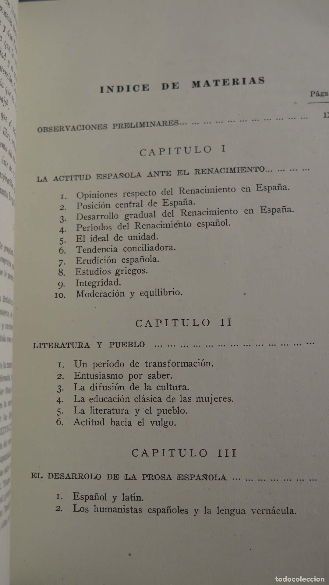 Libros de segunda mano: EL RENACIMIENTO ESPA&Ntilde;OL. BELL. 1944 - Foto 2