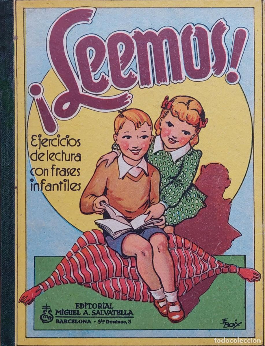 Libros de segunda mano: ( LEEMOS )EJERCICIOS DE LECTURA JUVENIL M.A. SALVATELLA decatalogado. - Foto 1