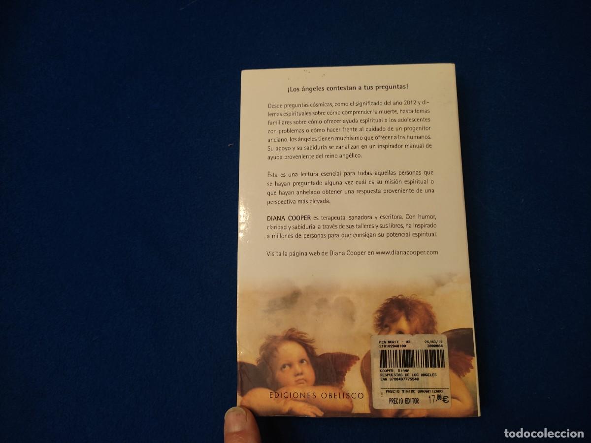 Libros de segunda mano: Respuestas de los &Aacute;ngeles Diana Cooper Ed. Obelisco 2011 - Foto 3