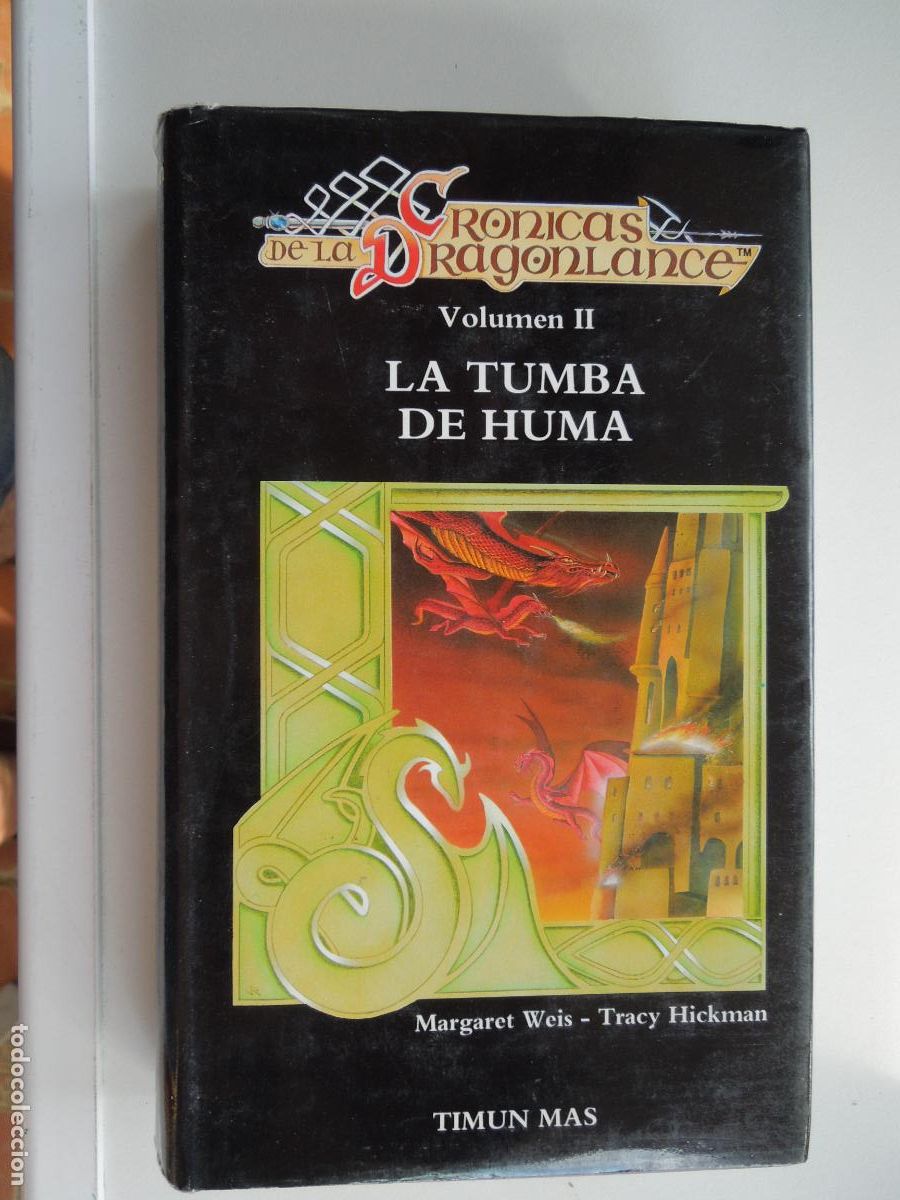 Libri di seconda mano: LA TUMBA DE HUMA - VOL II -MARGARET WEISS -TRACY HICKMAN - CRONICAS DE LA DRAGON LANCE - 1992
