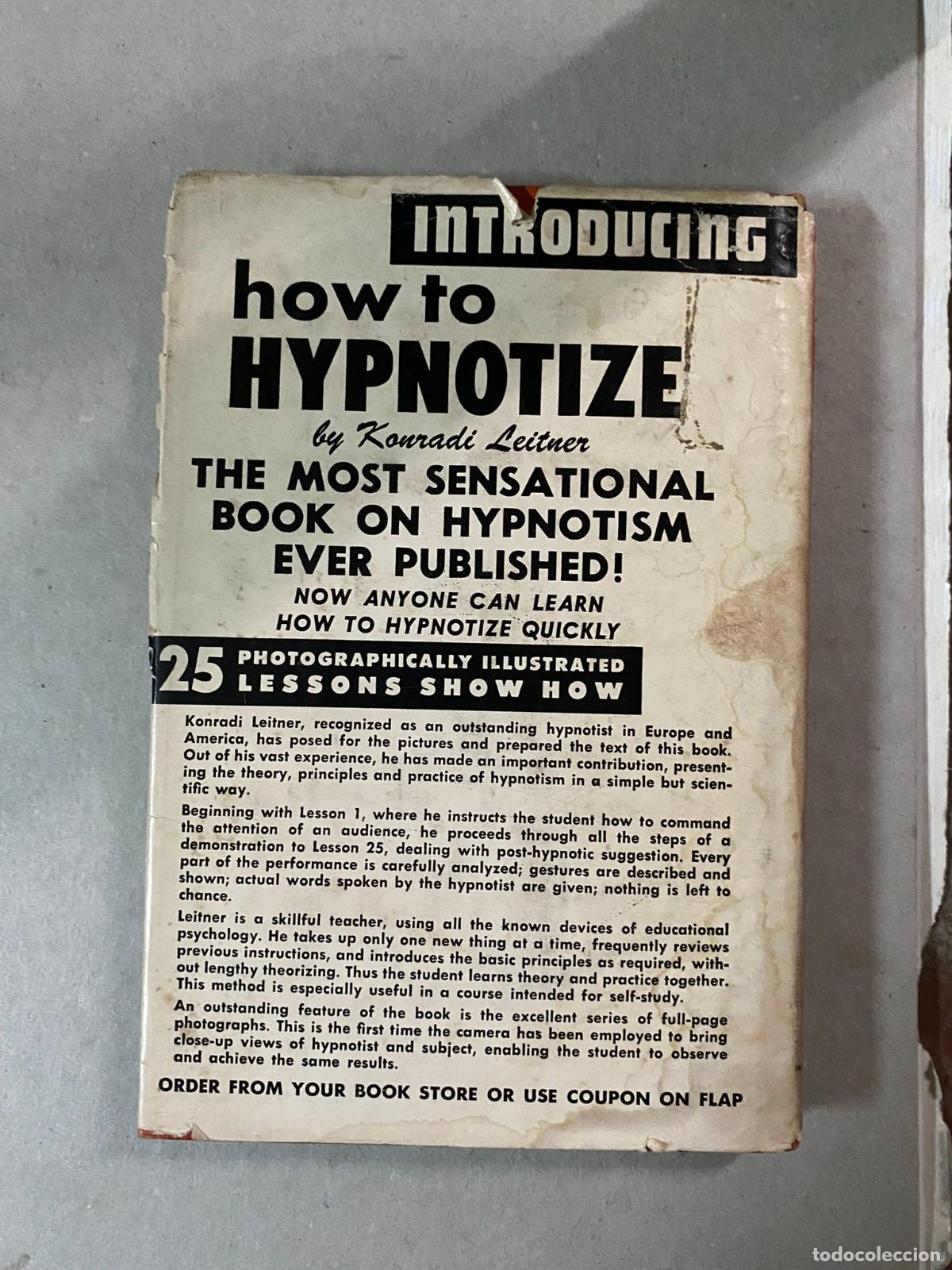 Libros de segunda mano: How to Hypnotize by Konradi Leitner - Foto 1