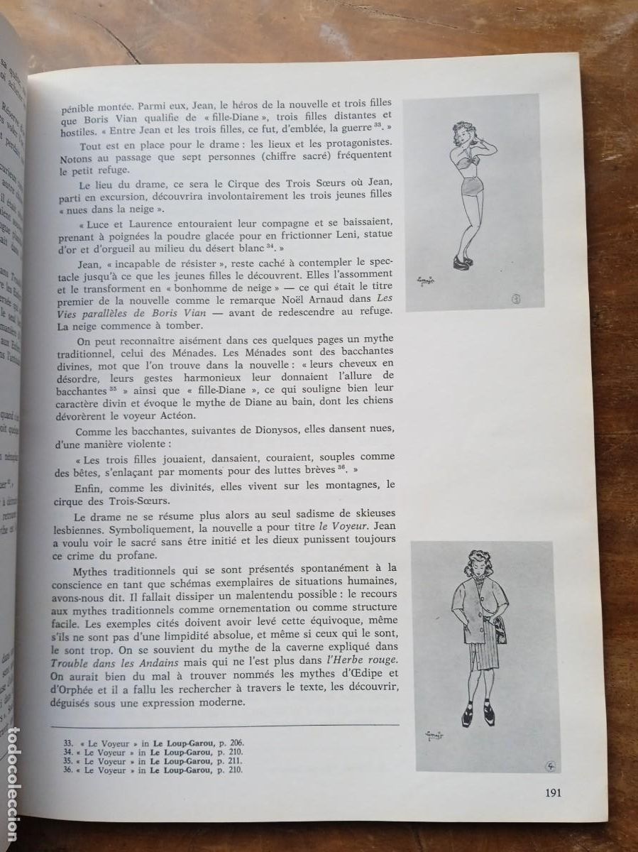 Libros de segunda mano: Boris Vian Obliques - Foto 5