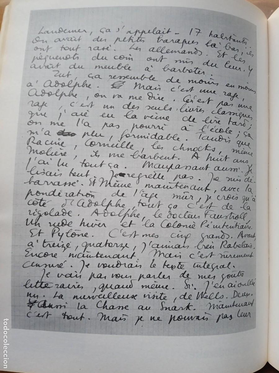 Libros de segunda mano: Boris Vian Obliques - Foto 8