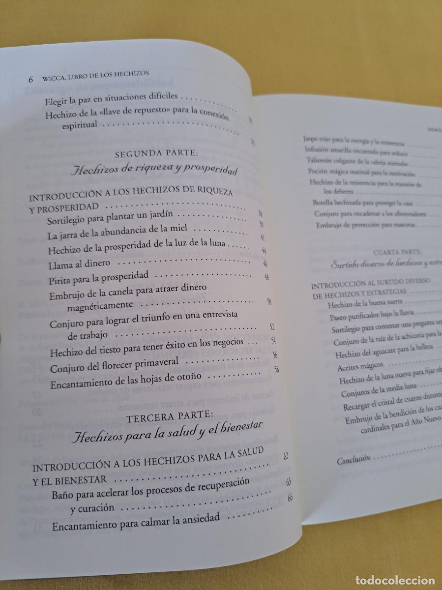 Libros de segunda mano: LISA CHAMBERLAIN - WICCA: LIBRO DE LOS HECHIZOS - ARKANO BOOKS 2020 - Foto 4