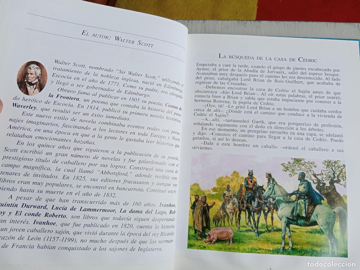 Libros de segunda mano: Ivanhoe - Walter Scott - editorial Tormont - adaptaci&oacute;n juvenil - Foto 6