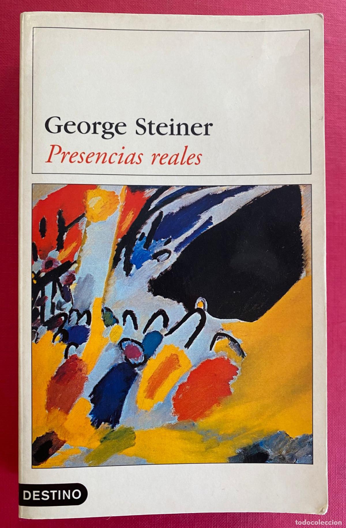 Libros de segunda mano: George Steiner. Presencias reales - Foto 1