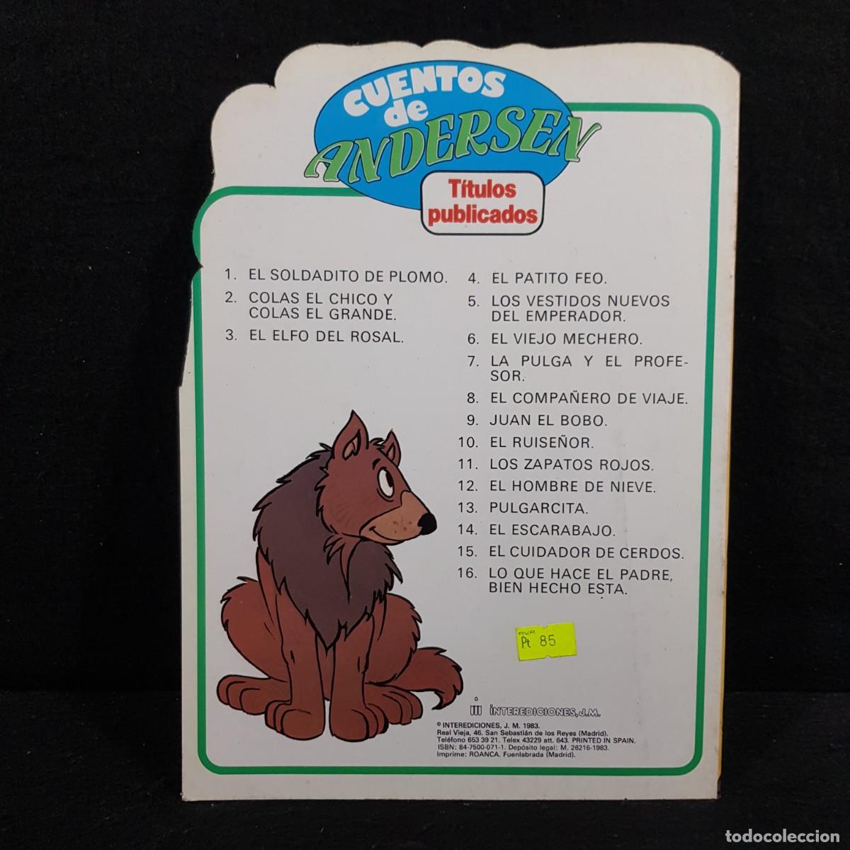 Libros de segunda mano: EL VIEJO MECHERO - CUENTOS DE ANDERSEN - N&ordm;6 - INTEREDICIONES / 517 - Foto 2