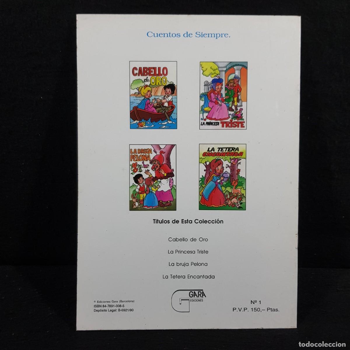 Libros de segunda mano: CABELLO DE ORO - CUENTOS DE SIEMPRE - EDICIONES GARA / 518 - Foto 2