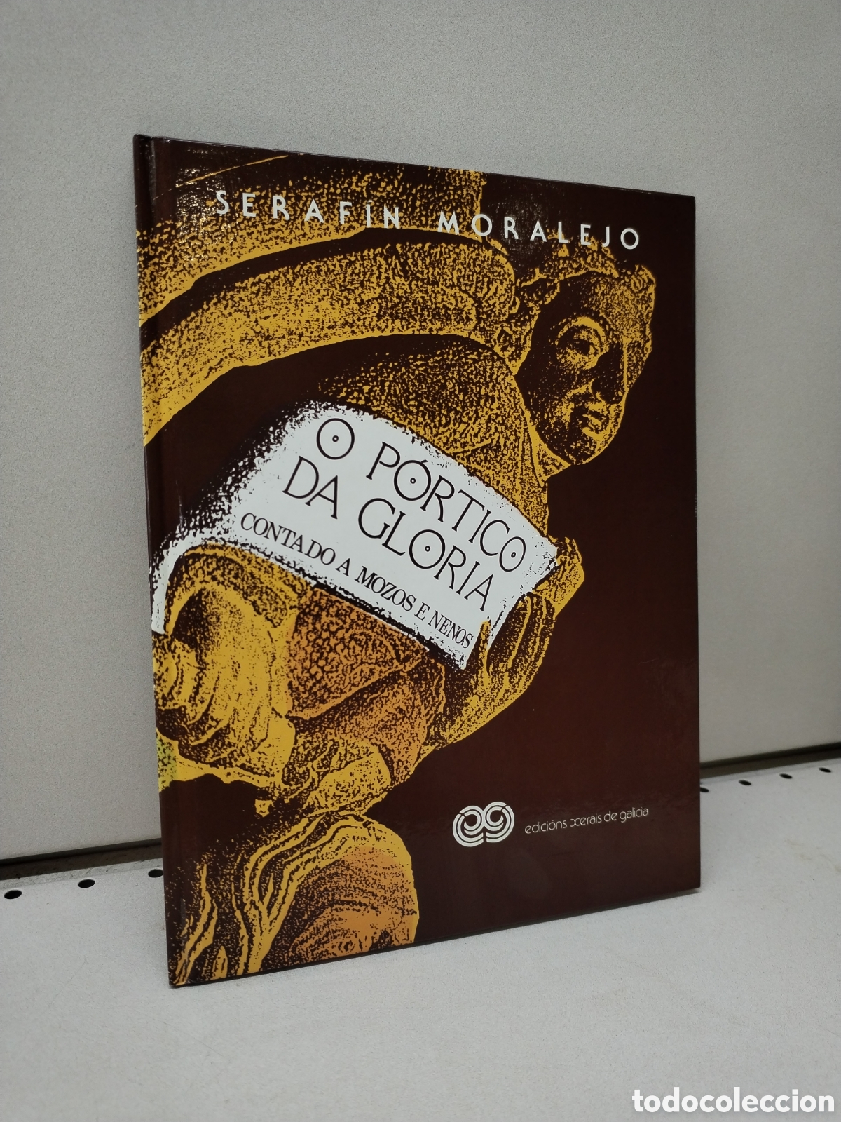 Libros de segunda mano: Portico da Gloria contado a mozos e nenos. - MORALEJO - Foto 1