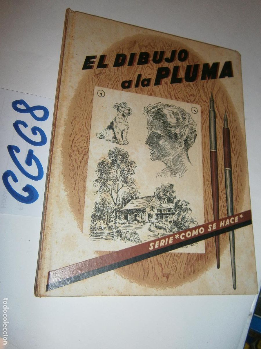 Libros de segunda mano: ANTIGUO LIBRO - EL DIBUJO A LA PLUMA - Foto 1