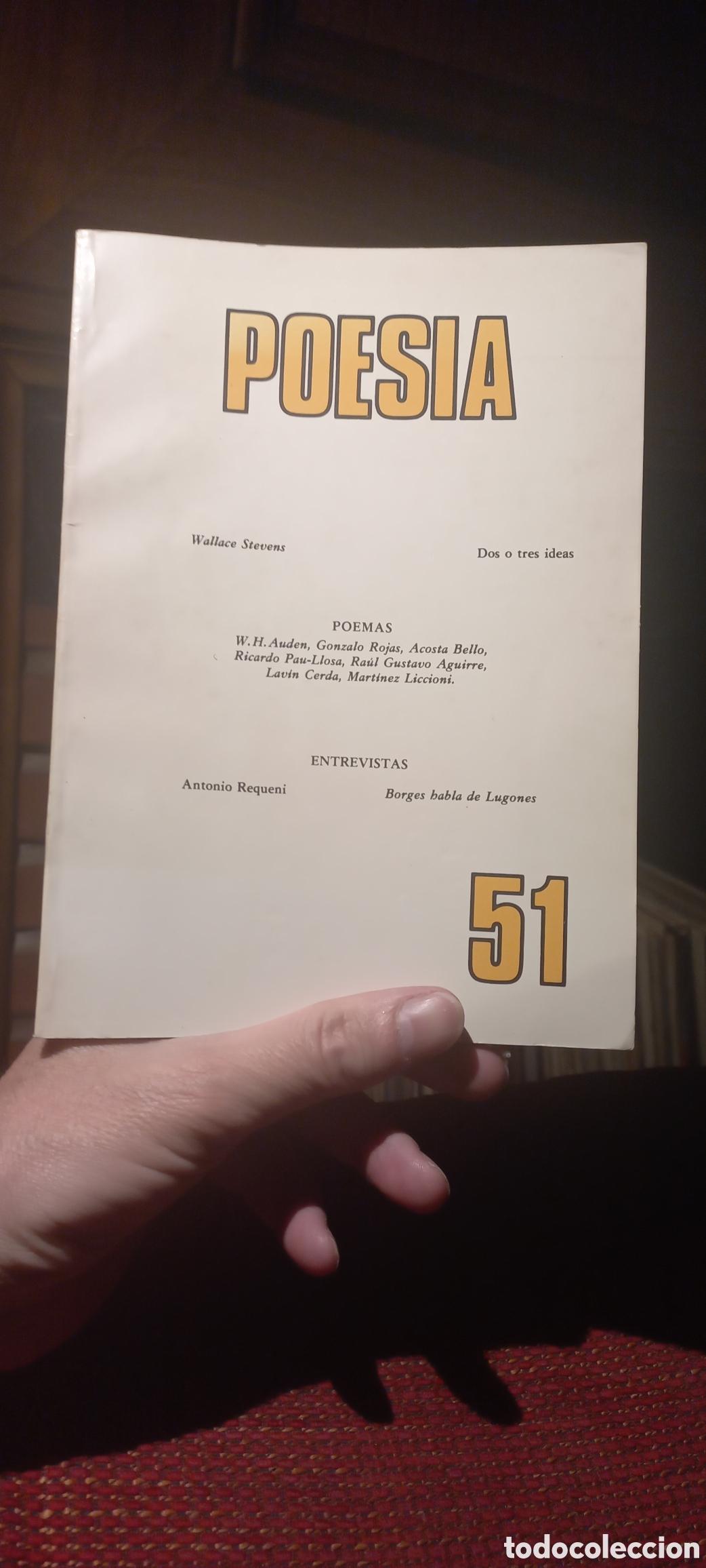 Libros de segunda mano: Revista Poes&iacute;a, n&uacute;mero 51 - Foto 1