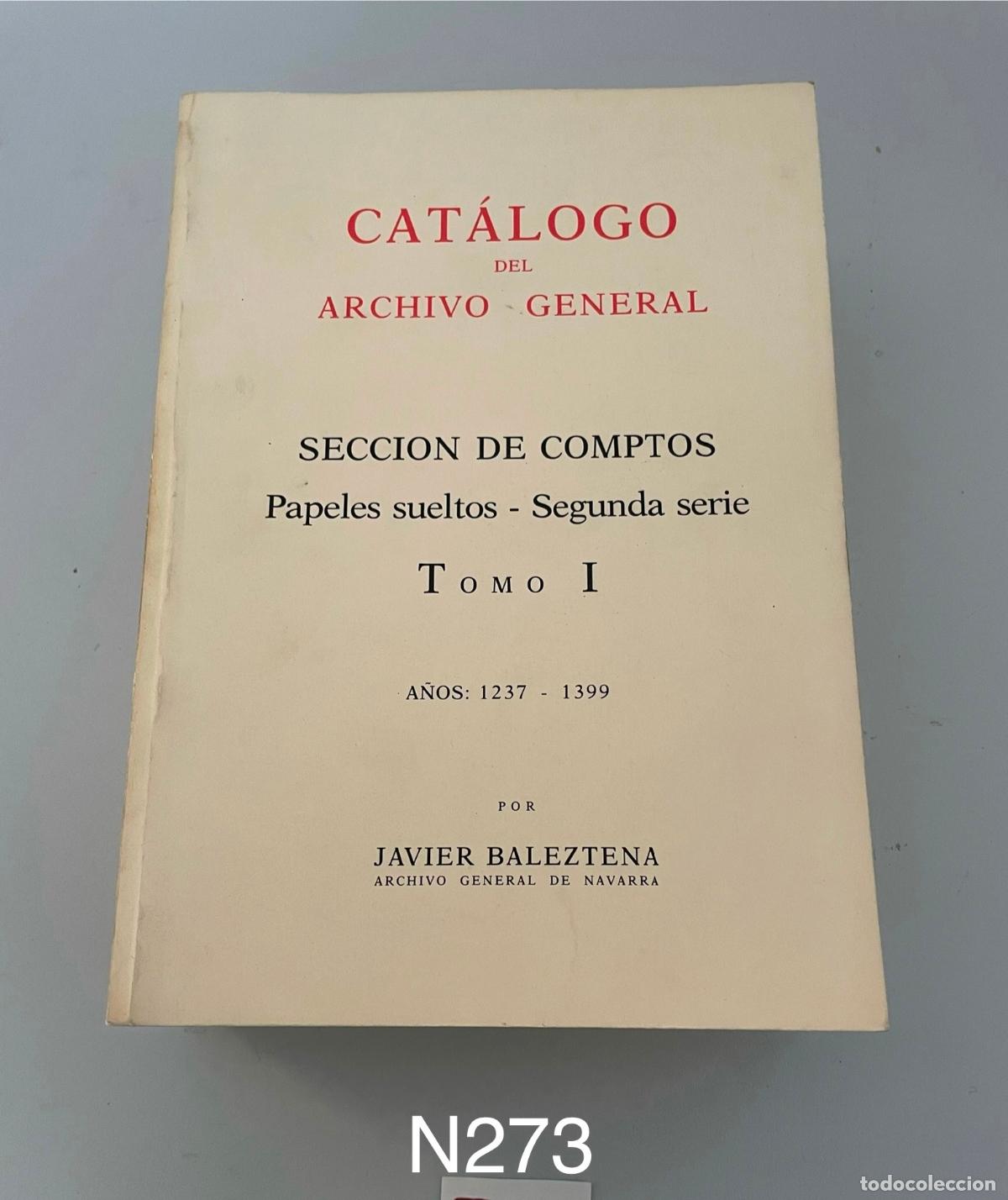 Libros de segunda mano: Cat&aacute;logo del archivo general - Foto 1