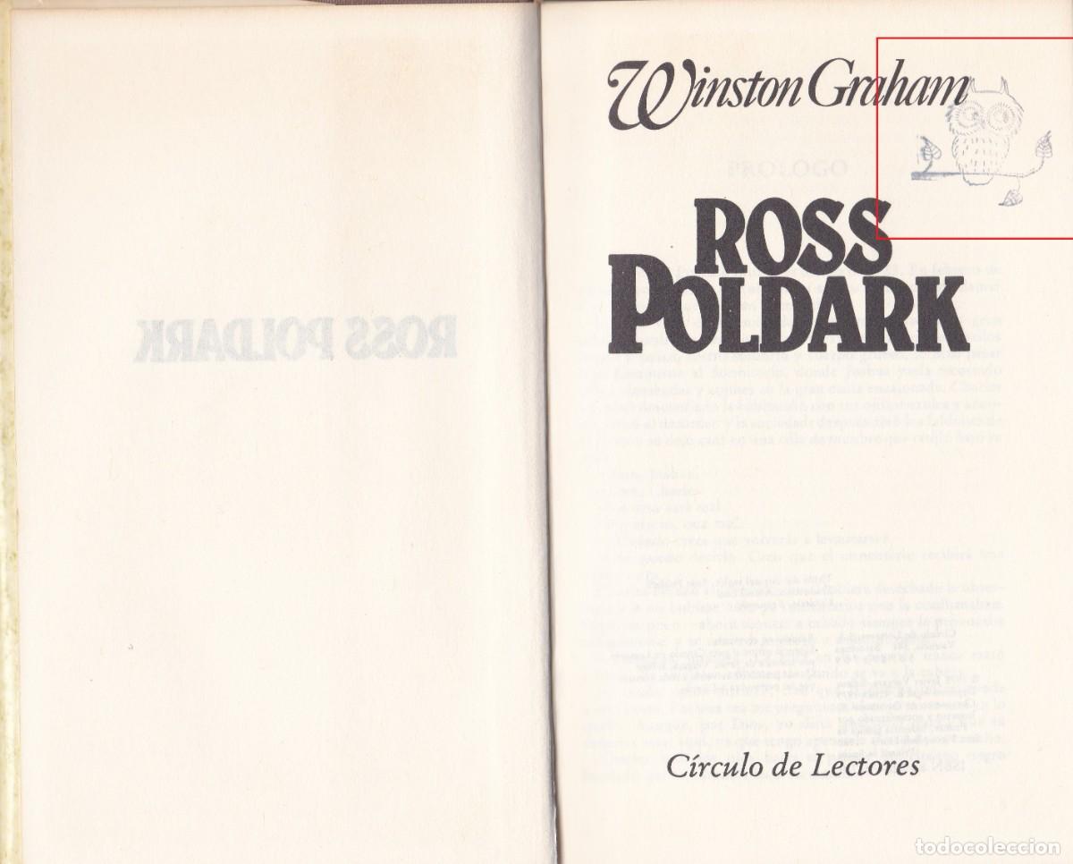 Libros de segunda mano: Ross Poldark. Winston Graham, Tomo I. - Foto 2
