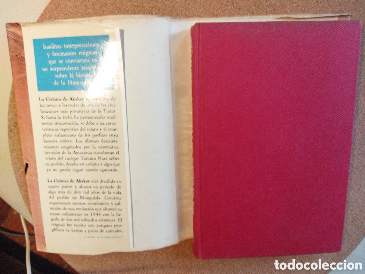 Libros de segunda mano: La cr&oacute;nica de Akakor / Brugger, karl - Foto 2