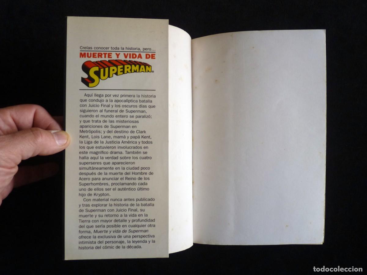 Libros de segunda mano: MUERTE Y VIDA DE SUPERMAN, ROGER STERN. 1&ordf; ED., EDICIONES B, 1994 - Foto 3