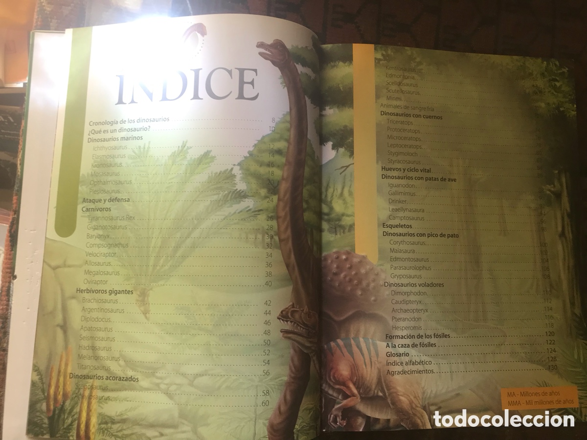 Libros de segunda mano: Enciclopedia de los dinosaurios. Ediciones Salda&ntilde;a - Foto 2