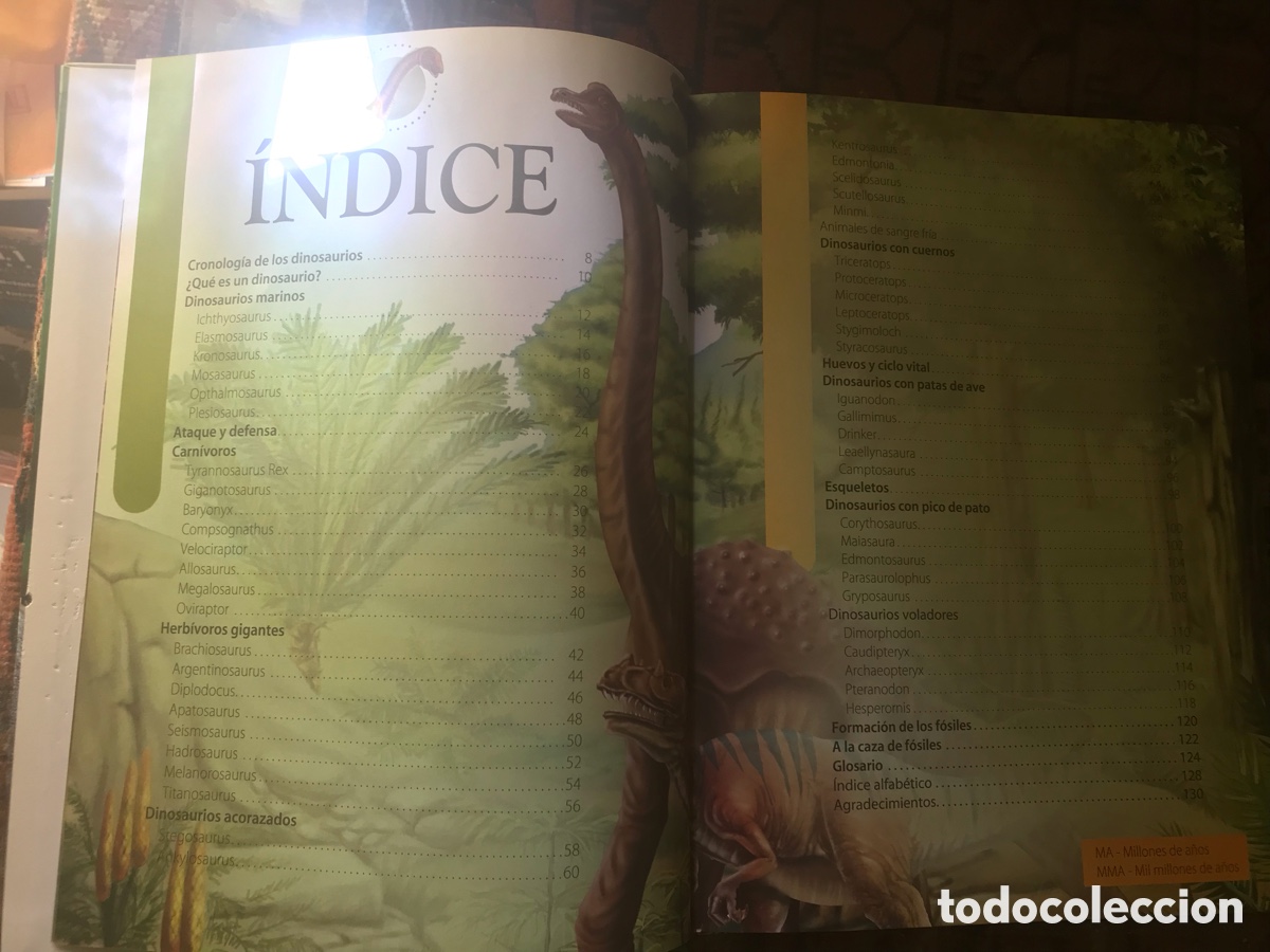 Libros de segunda mano: Enciclopedia de los dinosaurios. Ediciones Salda&ntilde;a - Foto 3
