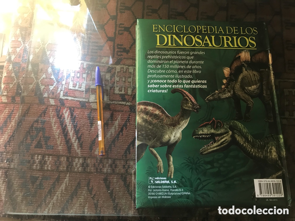 Libros de segunda mano: Enciclopedia de los dinosaurios. Ediciones Salda&ntilde;a - Foto 1