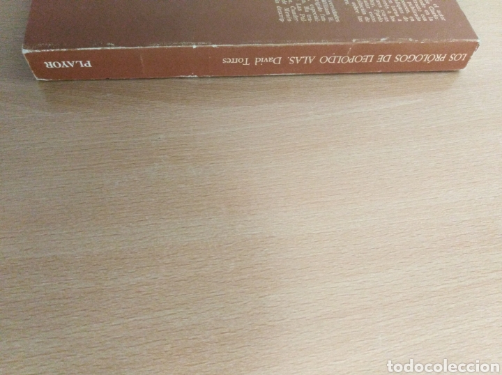 Libros de segunda mano: LOS PR&Oacute;LOGOS DE LEOPOLDO ALAS. David Torres - Foto 3