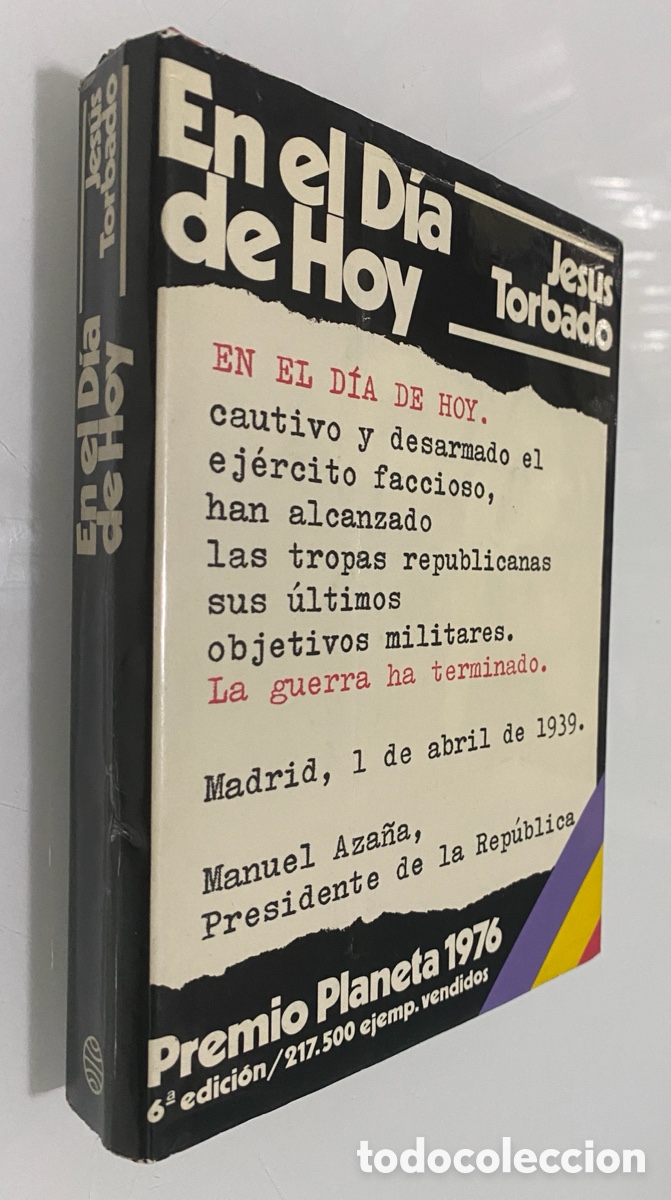 Libros de segunda mano: En el d&iacute;a de Hoy - TORBADO, Jes&uacute;s - Foto 1
