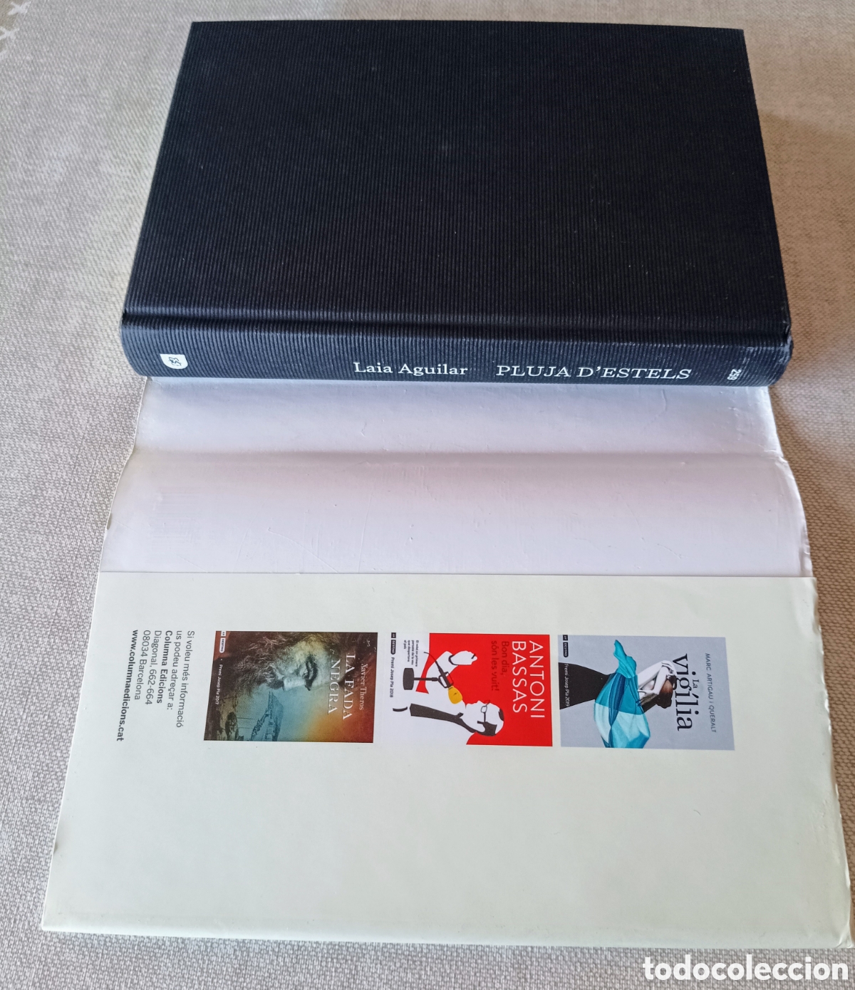 Libros de segunda mano: Libro en catal&aacute;n PLUJA DESTELS. Laia Aguilar. - Foto 4