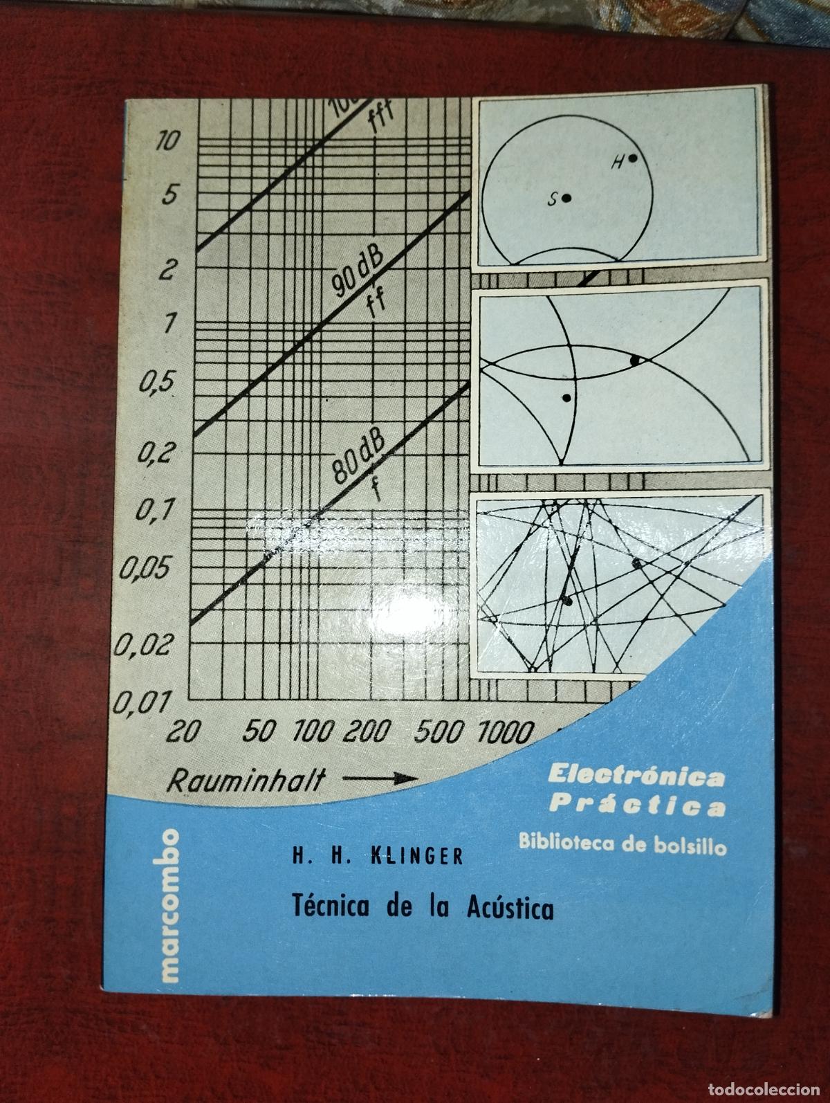 Libros de segunda mano: T&Eacute;CNICA DE LA ACUSTICA H.H. KLINGER ED. MARCOMBO - Foto 1