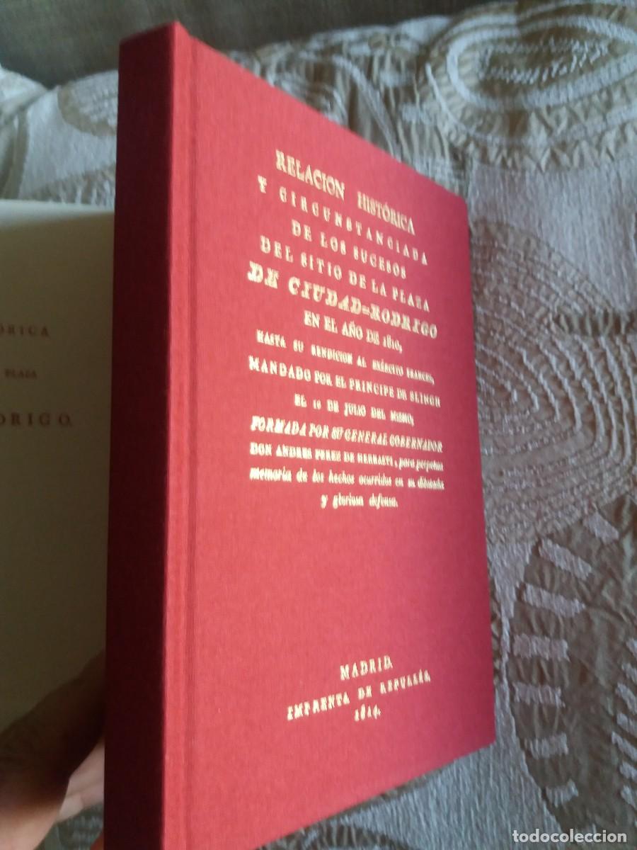 Libri di seconda mano: RELACI&Oacute;N HIST&Oacute;RICA DEL SITIO DE LA PLAZA DE CIUDAD RODRIGO. FACS&Iacute;MIL