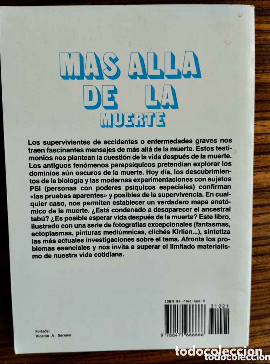 Libros de segunda mano: M&Aacute;S ALL&Aacute; DE LA MUERTE PARAPSICOLOG&Iacute;A - Foto 2
