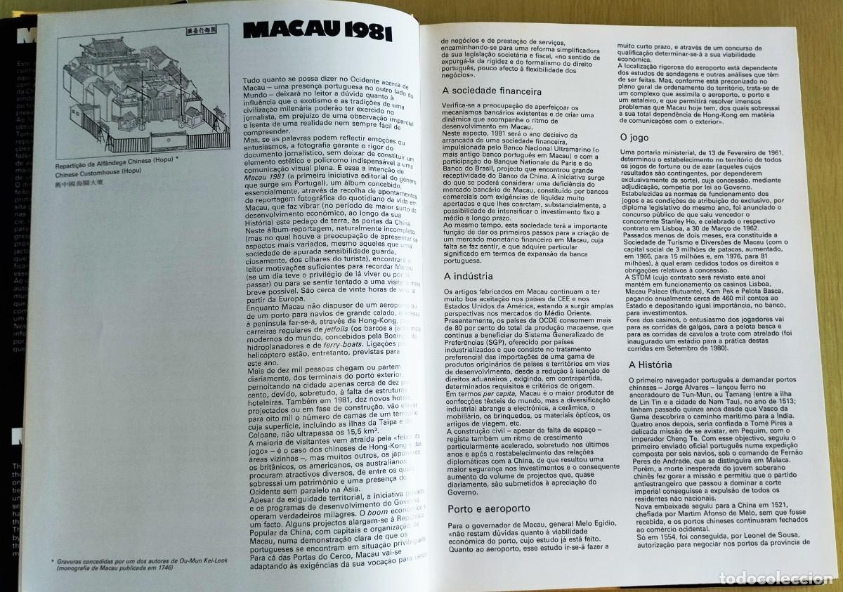 Libros de segunda mano: Macau 1981 de Beltr&atilde;o Coelho e Eduardo Tom&eacute; - Foto 6