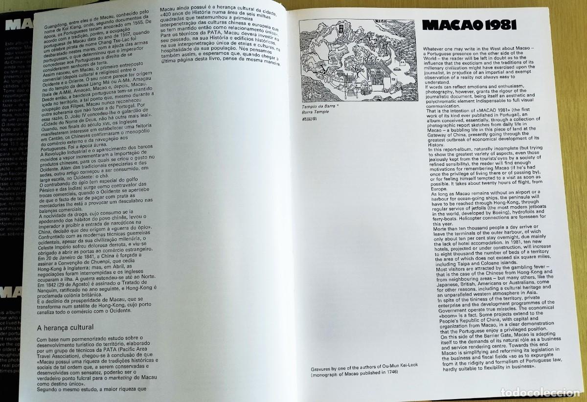 Libros de segunda mano: Macau 1981 de Beltr&atilde;o Coelho e Eduardo Tom&eacute; - Foto 7
