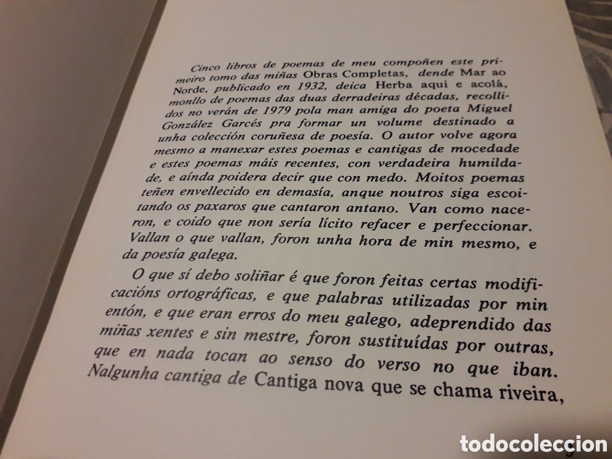 Libros de segunda mano: OBRA EN GALEGO, ALVARO CUNQUEIRO, - Foto 2