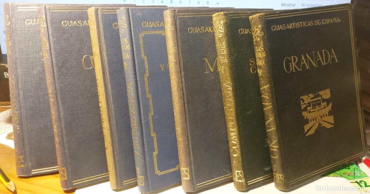 Libros de segunda mano: Colecci&oacute;n de 7 Gu&iacute;as Art&iacute;stica de Espa&ntilde;a (Editorial Aries) - Foto 1