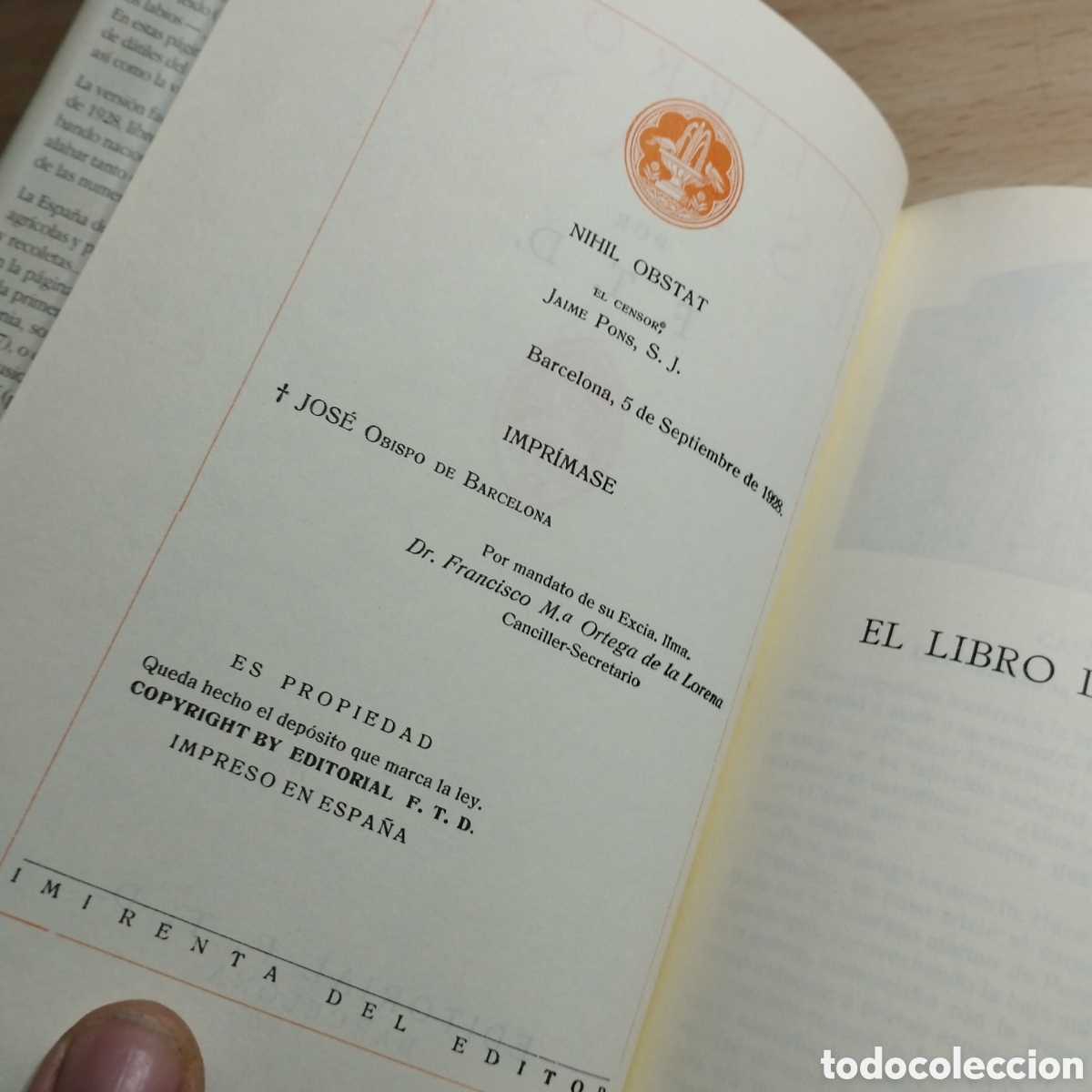 Libros de segunda mano: El libro de Espa&ntilde;a. Edici&oacute;n Facs&iacute;mil. 1998. Edelvives - Foto 6