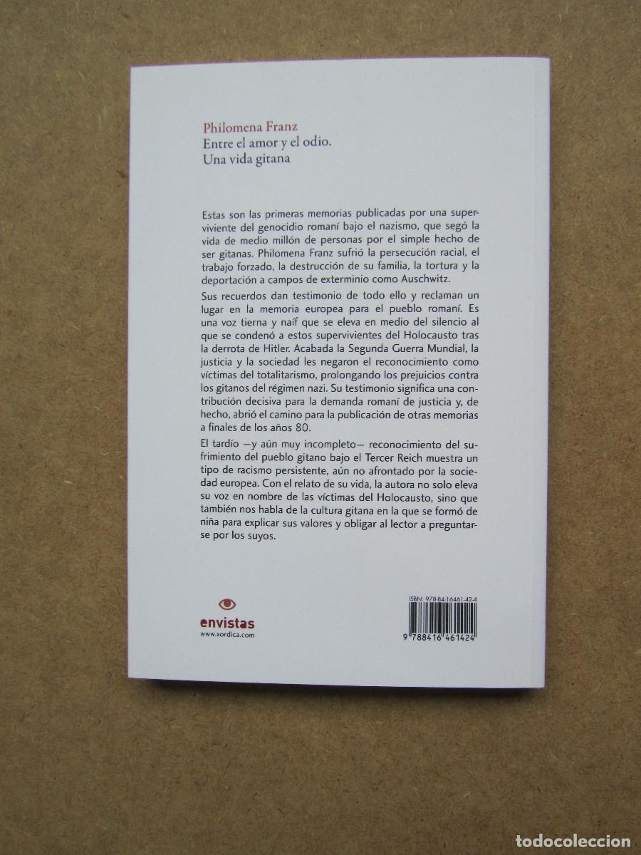 Libros de segunda mano: Entre el amor y el odio Franz, Philomena - Foto 2