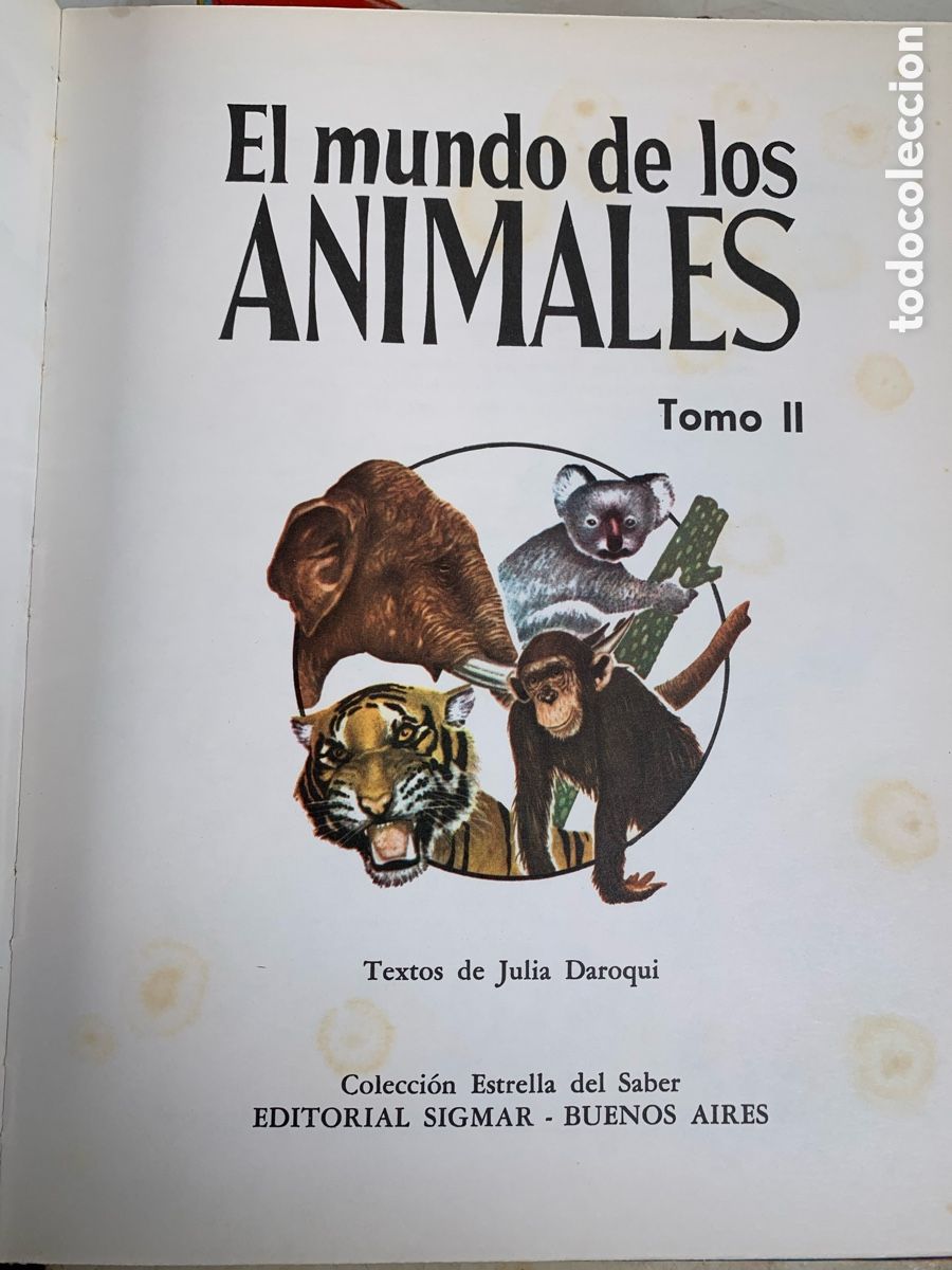 Libros de segunda mano: 01_El mundo de los animales Edit Sigmar - Foto 3