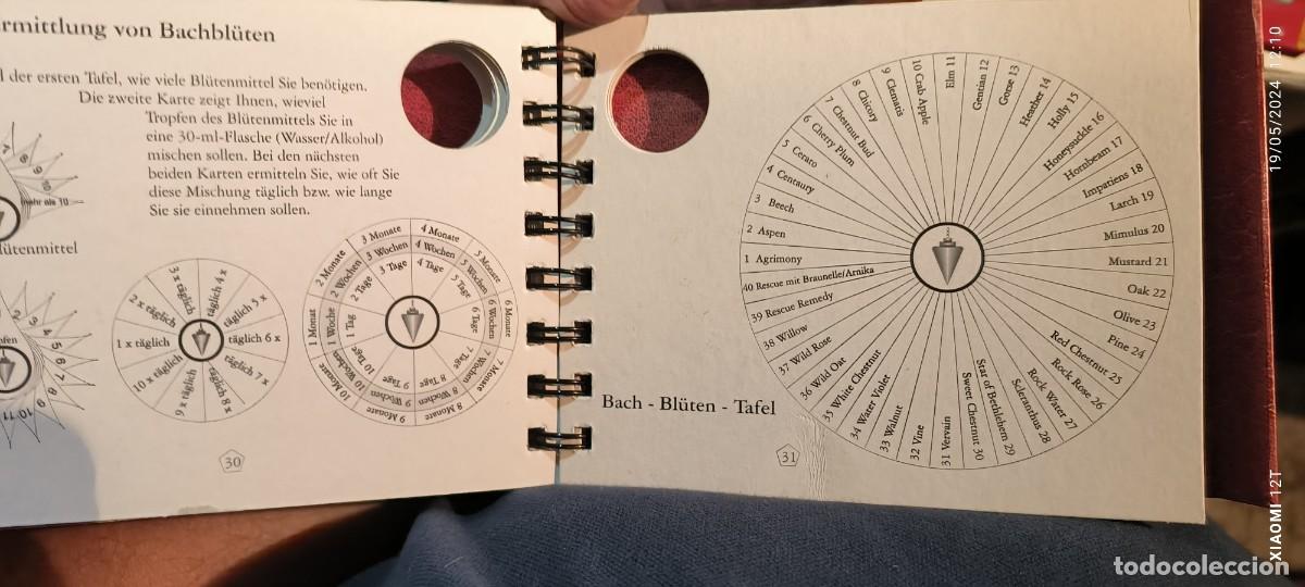 Libros de segunda mano: EL PENDULO DEL SET - PENDEL SET LIBRO EN ALEMAN CON PENDULO DE BRONCE - Foto 7