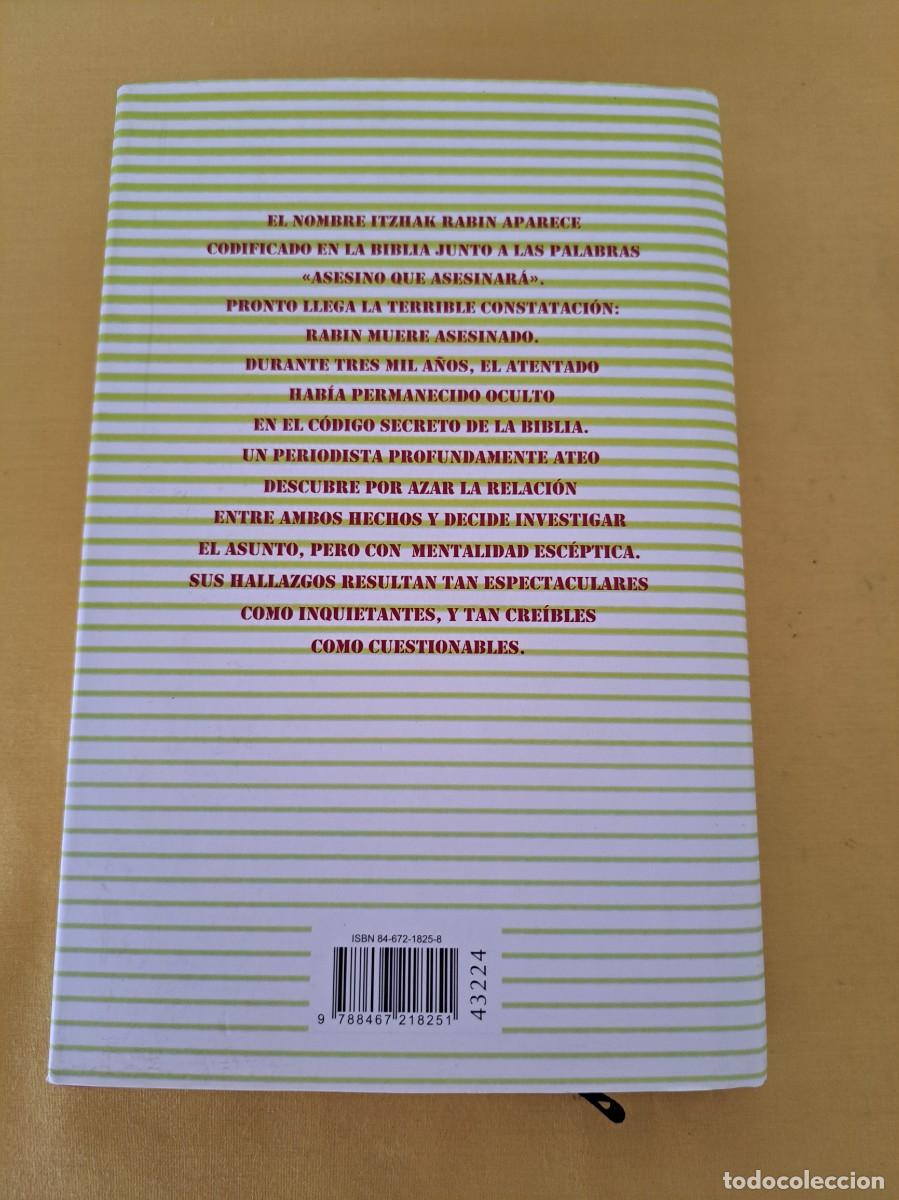 Libros de segunda mano: MICHAEL DROSNIN - EL CODIGO SECRETO DE LA BIBLIA - CIRCULO DE LECTORES - Foto 5