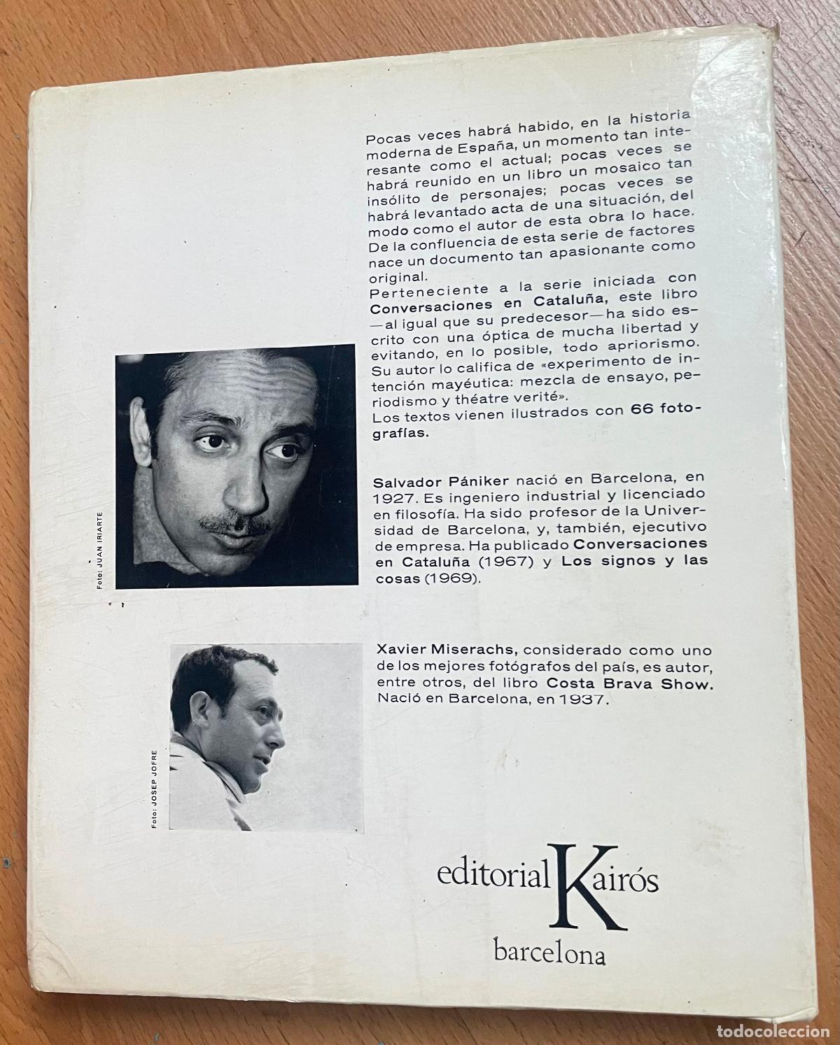 Libros de segunda mano: CONVERSACIONES EN MADRID Salvador Paniker - Foto 2