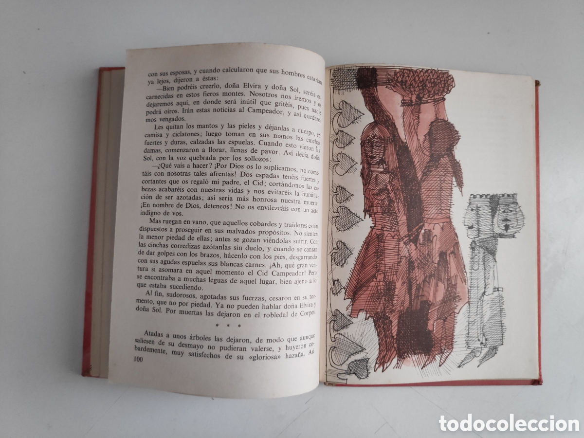 Libros de segunda mano: Libro. Cantar de Mio Cid. Edicion Escolar 1970. Everest - Foto 9