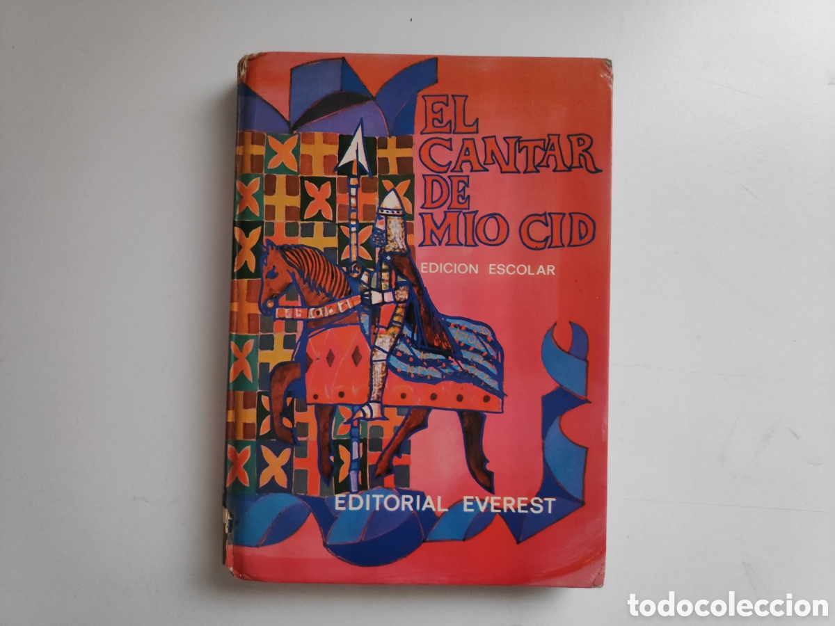 Libros de segunda mano: Libro. Cantar de Mio Cid. Edicion Escolar 1970. Everest - Foto 1