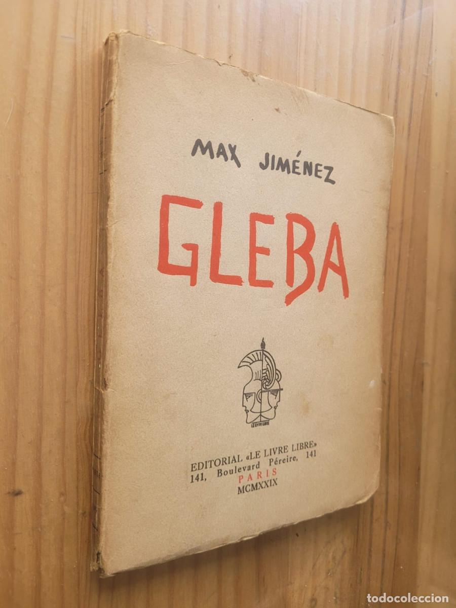 Libros de segunda mano: Jim&eacute;nez, Max - Gleba (1929) - Foto 2