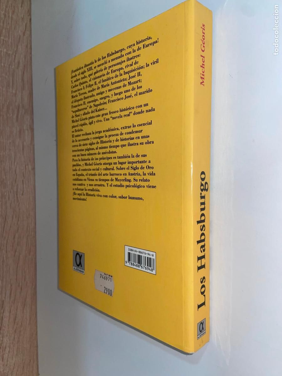 Libros de segunda mano: LOS HABSBURGO. G&Eacute;ORIS, MICHEL. 2000 - Foto 8